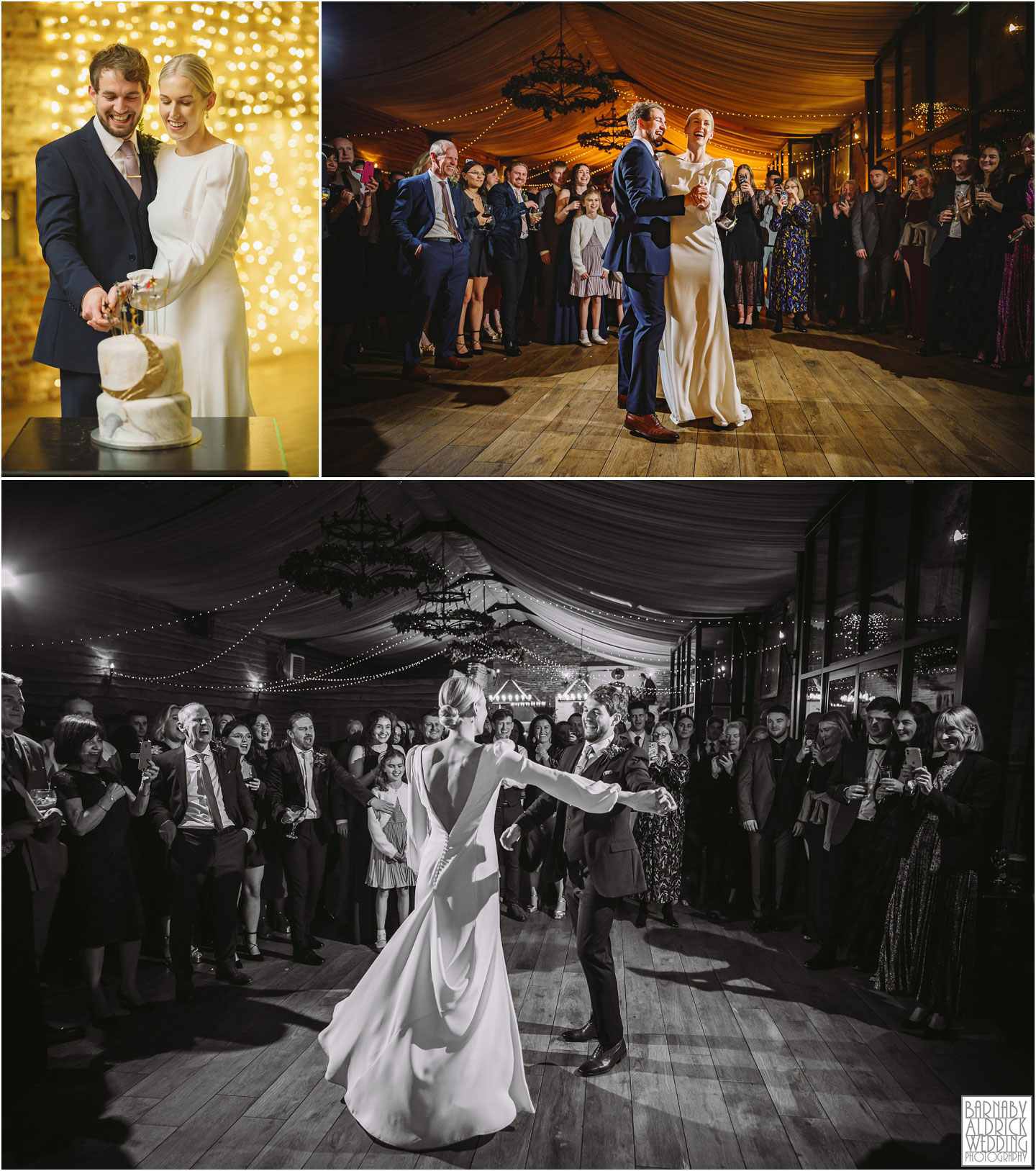 First Dance at Hornington Manor near Tadcaster in Yorkshire