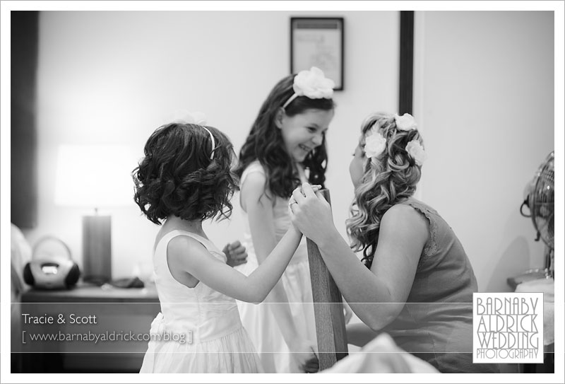 Tracie & Scott Woodlands Hotel Leeds Yorkshire Wedding photography by Barnaby Aldrick