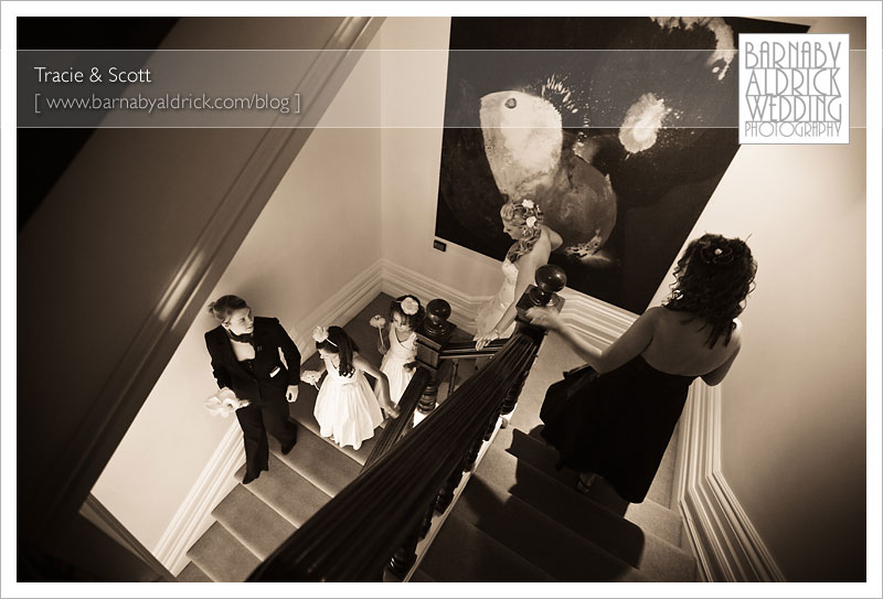 Tracie & Scott Woodlands Hotel Leeds Yorkshire Wedding photography by Barnaby Aldrick