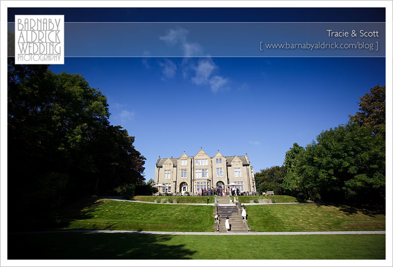 Tracie & Scott Woodlands Hotel Leeds Yorkshire Wedding photography by Barnaby Aldrick