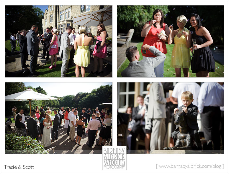 Tracie & Scott Woodlands Hotel Leeds Yorkshire Wedding photography by Barnaby Aldrick