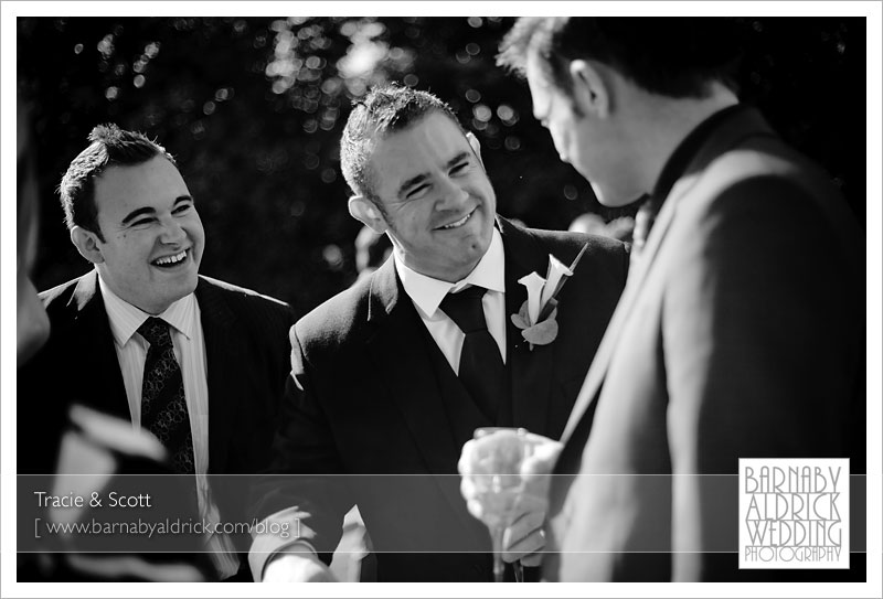 Tracie & Scott Woodlands Hotel Leeds Yorkshire Wedding photography by Barnaby Aldrick