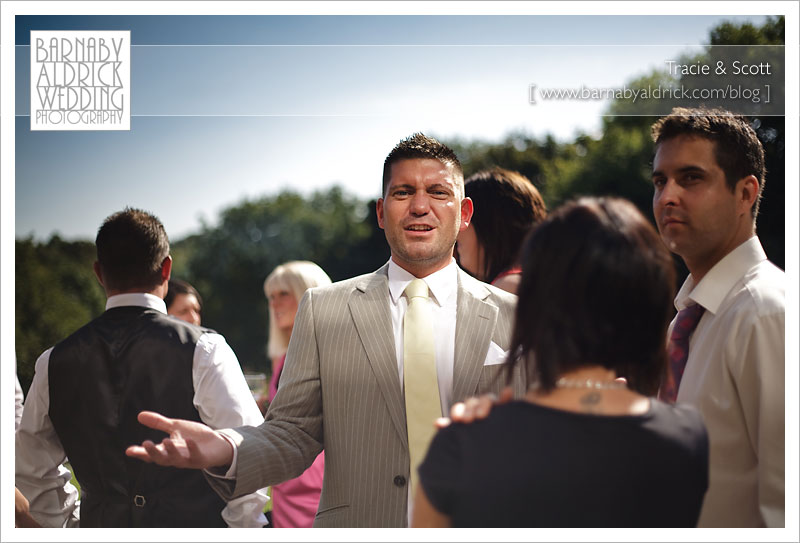 Tracie & Scott Woodlands Hotel Leeds Yorkshire Wedding photography by Barnaby Aldrick