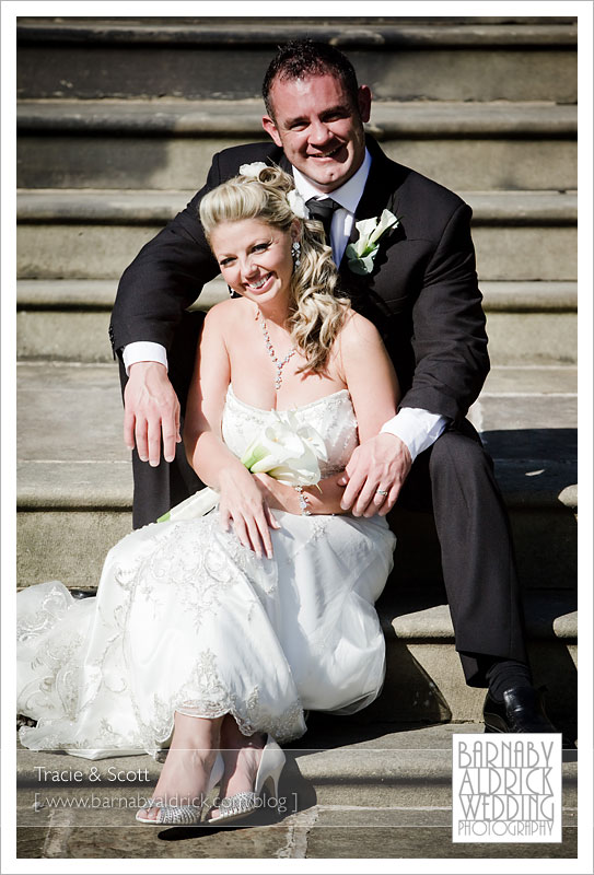 Tracie & Scott Woodlands Hotel Leeds Yorkshire Wedding photography by Barnaby Aldrick