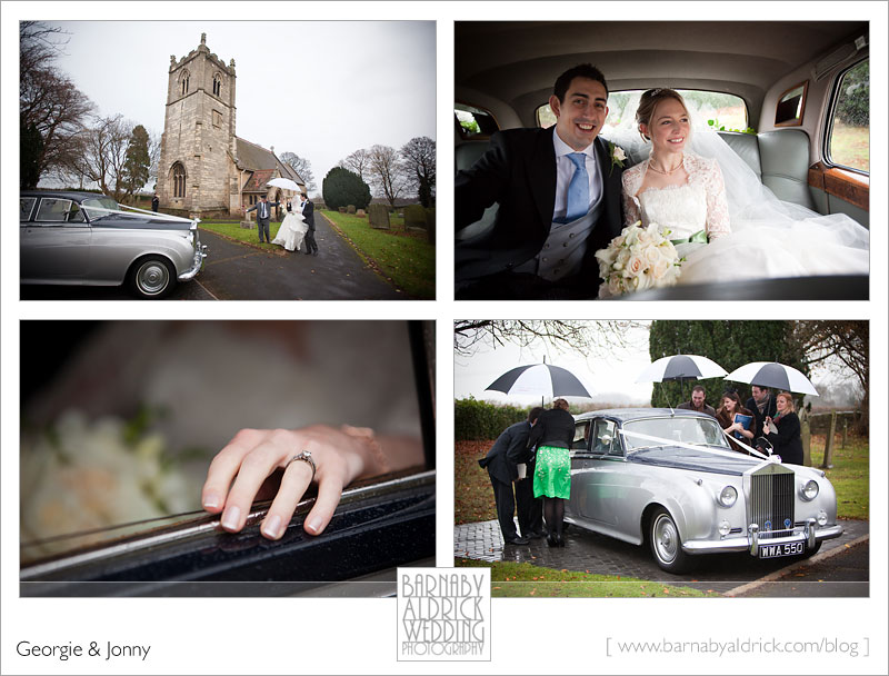 Georgie & Jonny's Hazlewood Castle Wedding Photography by Barnaby Aldrick