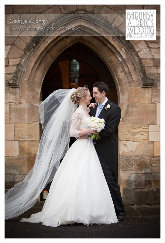 Georgie & Jonny's Hazlewood Castle Wedding Photography by Barnaby Aldrick