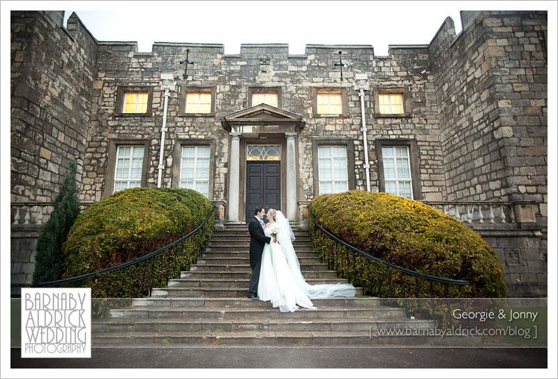 Georgie & Jonny's Hazlewood Castle Wedding Photography by Barnaby Aldrick