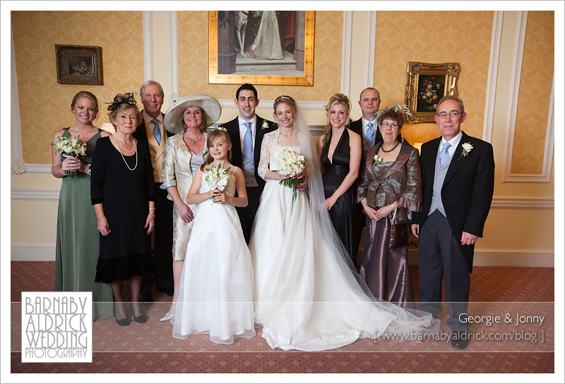 Georgie & Jonny's Hazlewood Castle Wedding Photography by Barnaby Aldrick