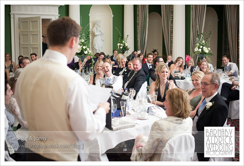 Georgie & Jonny's Hazlewood Castle Wedding Photography by Barnaby Aldrick