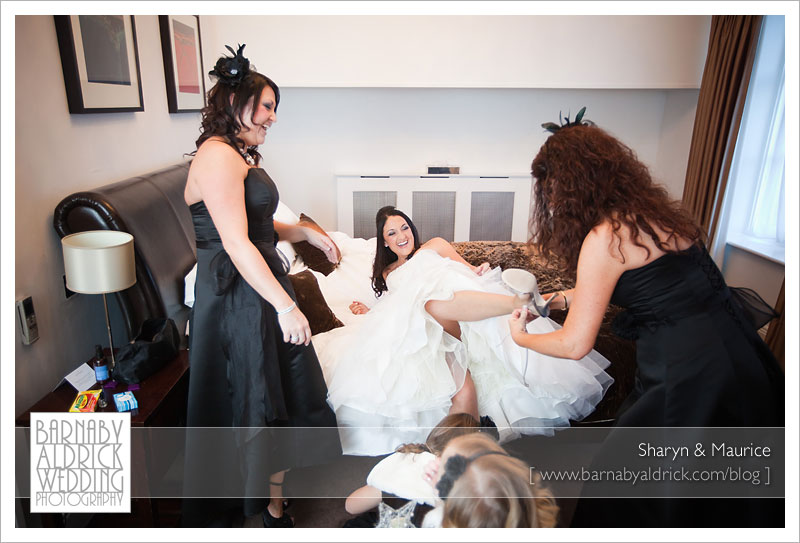 Sharyn & Maurice's Wedding Photography at Woodlands Hotel by Barnaby Aldrick