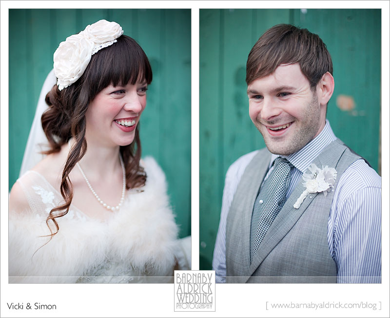 Vicki & Simon at The Old Swan, Harrogate Winter Wedding Photography by Barnaby Aldrick