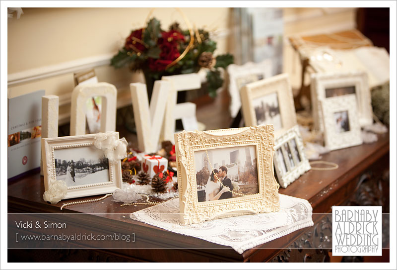 Vicki & Simon at The Old Swan, Harrogate Winter Wedding Photography by Barnaby Aldrick