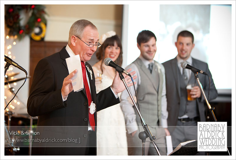 Vicki & Simon at The Old Swan, Harrogate Winter Wedding Photography by Barnaby Aldrick