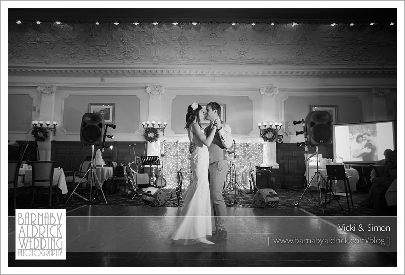 Vicki & Simon at The Old Swan, Harrogate Winter Wedding Photography by Barnaby Aldrick