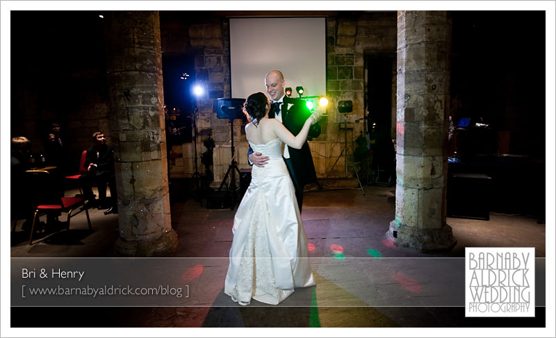 Bri & Henry York Hospitium Wedding Photography by Barnaby Aldrick