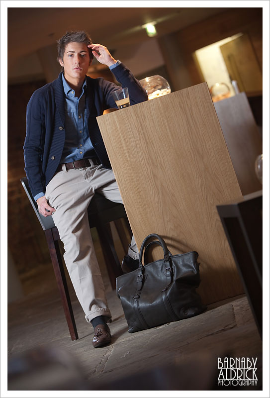 Leeds Guide Magazine Corn Exchange Spring Fashion Shoot by Barnaby Aldrick