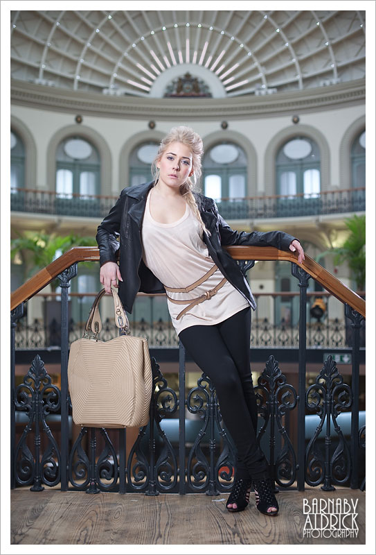 Leeds Guide Magazine Corn Exchange Spring Fashion Shoot by Barnaby Aldrick