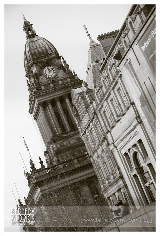 Leeds Town Hall Area UK photography by Barnaby Aldrick