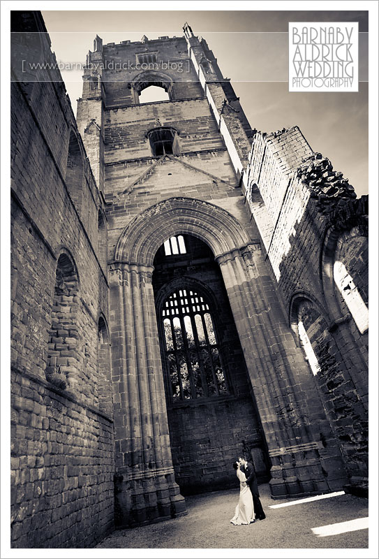 Kelly & Pete - Fountains Abbey Wedding Photography by Barnaby Aldrick