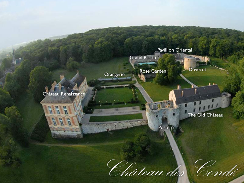 Château des Condé, Vallery, France