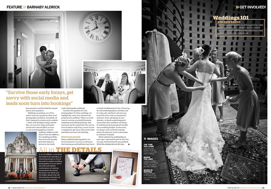 Digital Photography Magazine Wedding Photography Feature