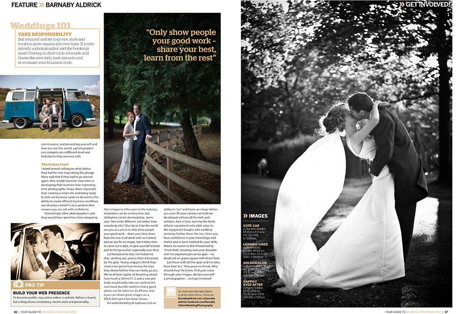 Digital Photography Magazine Wedding Photography Feature