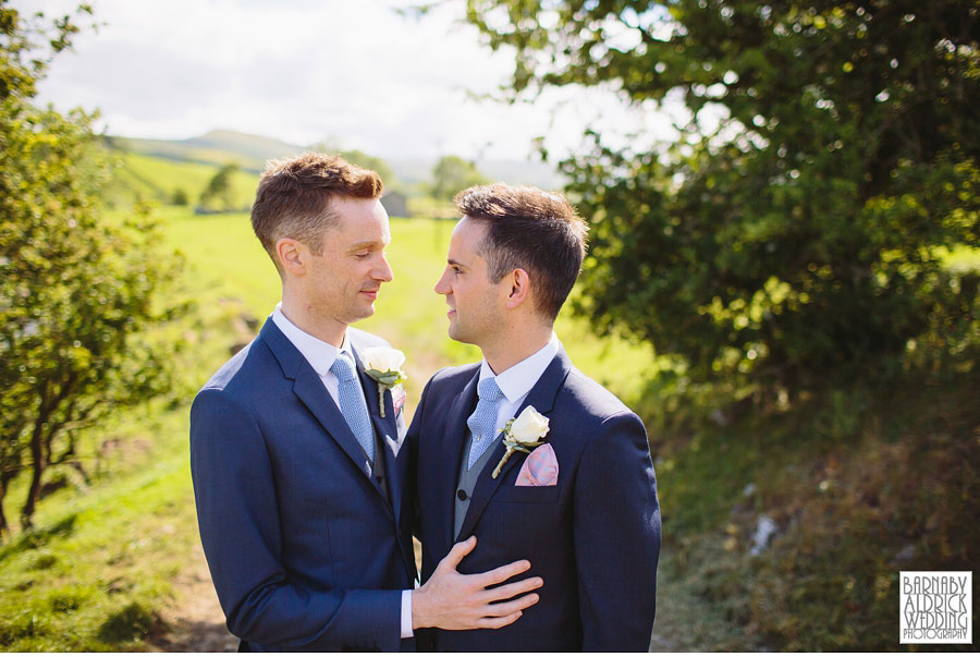 Yorebridge House Gay Wedding Photography by Yorkshire Wedding Photographer Barnaby Aldrick 060