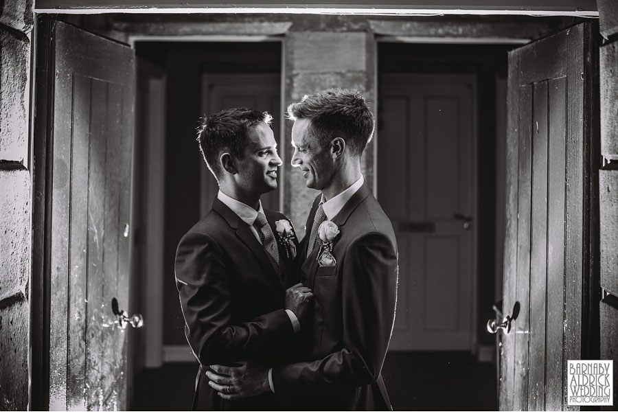 Yorebridge House Gay Wedding Photography by Yorkshire Wedding Photographer Barnaby Aldrick 080