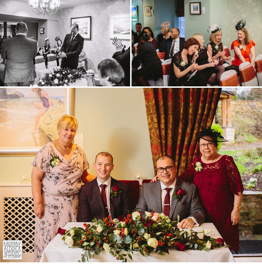 Gay Wedding at The Black Swan in Helmsley by Barnaby Aldrick