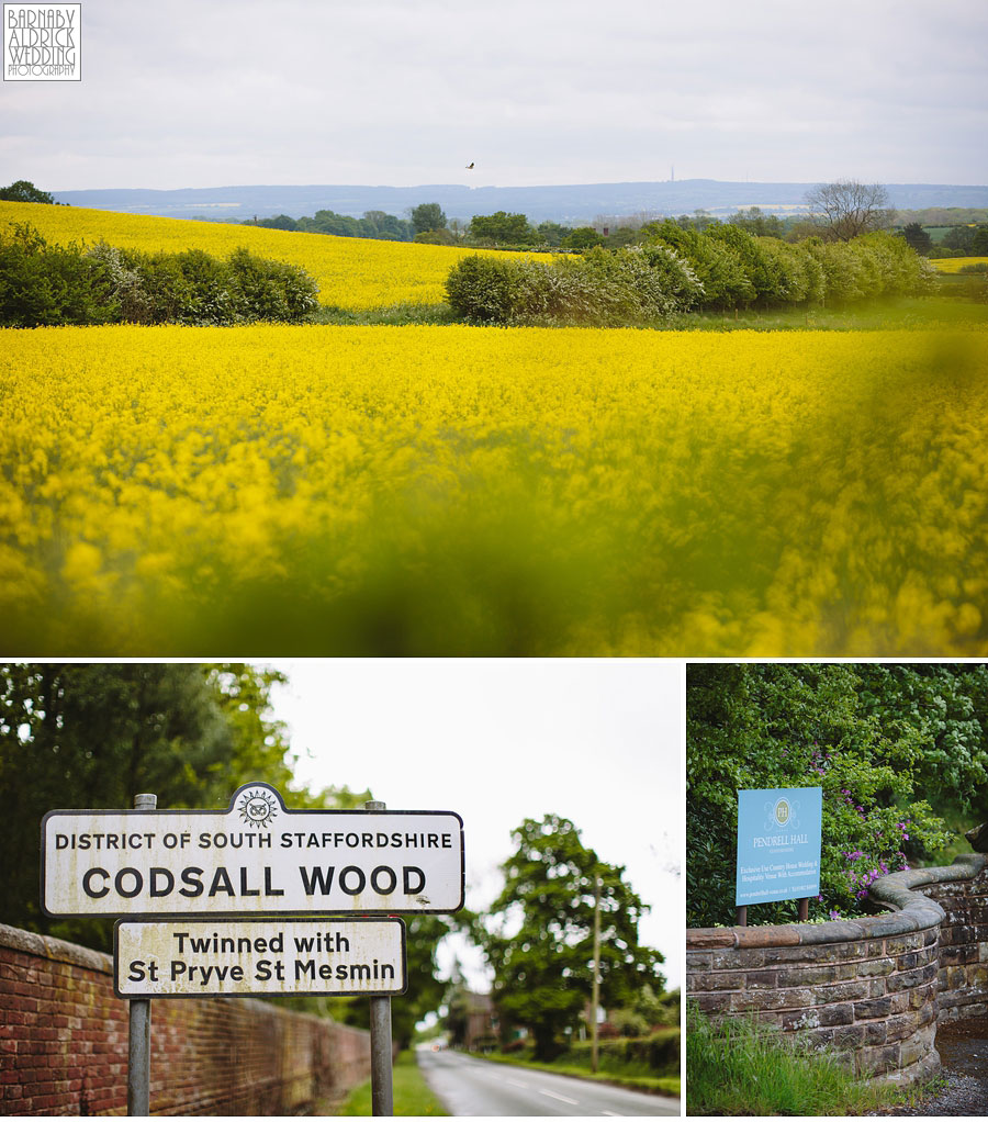 Sarah + Thomas' Spring wedding photography at Pendrell Hall in Staffordshare