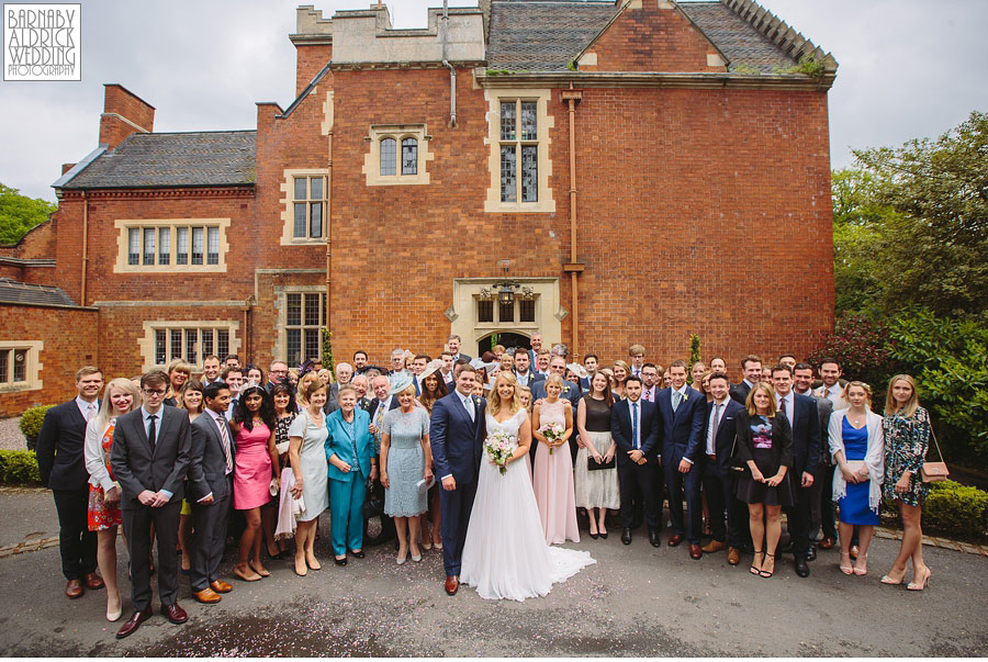 Sarah + Thomas' Spring wedding photography at Pendrell Hall in Staffordshare