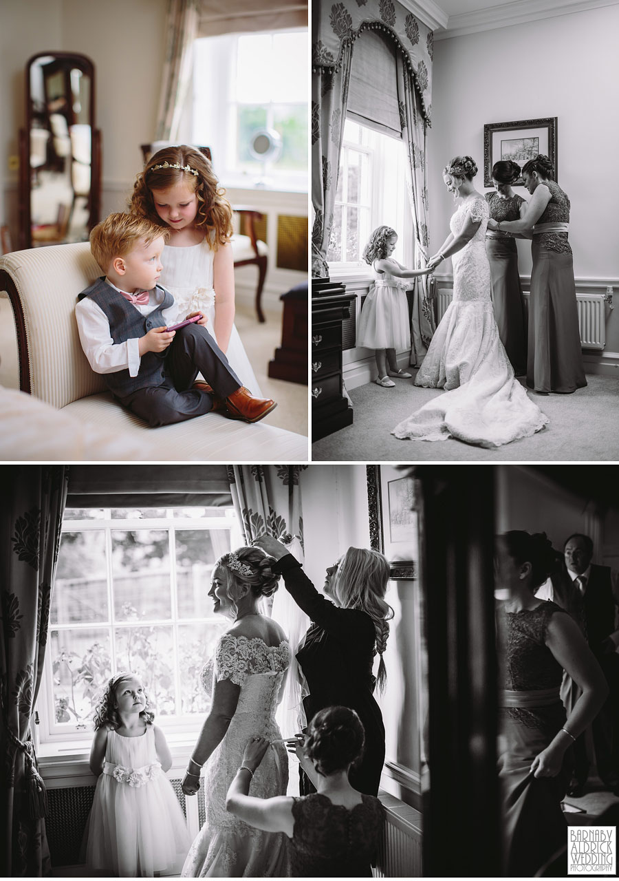 Wedding Photography at Denton Hall Wedding in Ilkley, Yorkshire