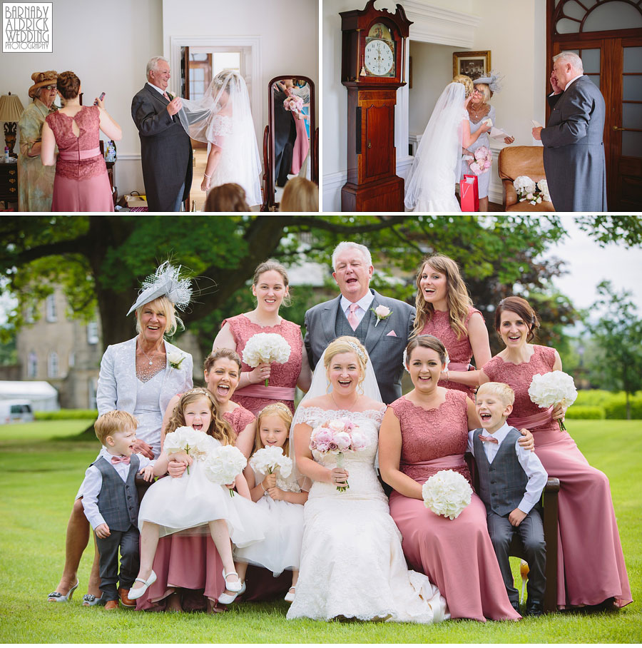 Wedding Photography at Denton Hall Wedding in Ilkley, Yorkshire