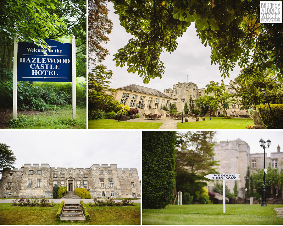 Hazlewood Castle Tadcaster Wedding Photography 019