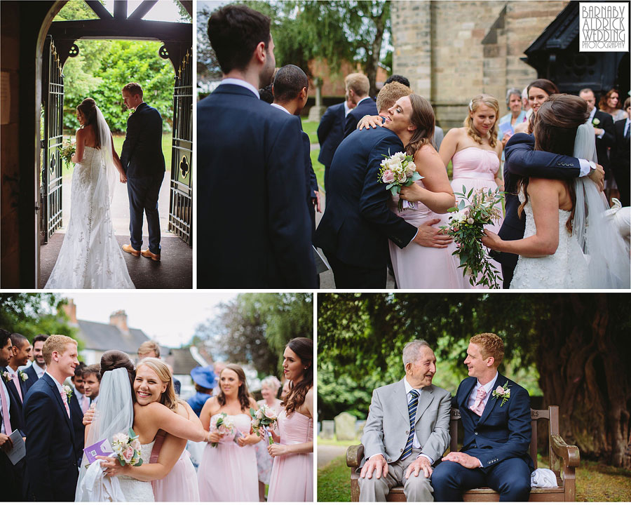 Sarah + Sim's wedding photography at Blackbrook House in Belper Derbyshire