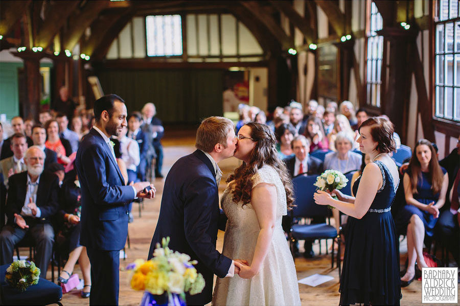 Merchant Adventurer's Hall York Wedding Photography; Yorkshire Wedding Photographer Barnaby Aldrick; York Wedding Photographer