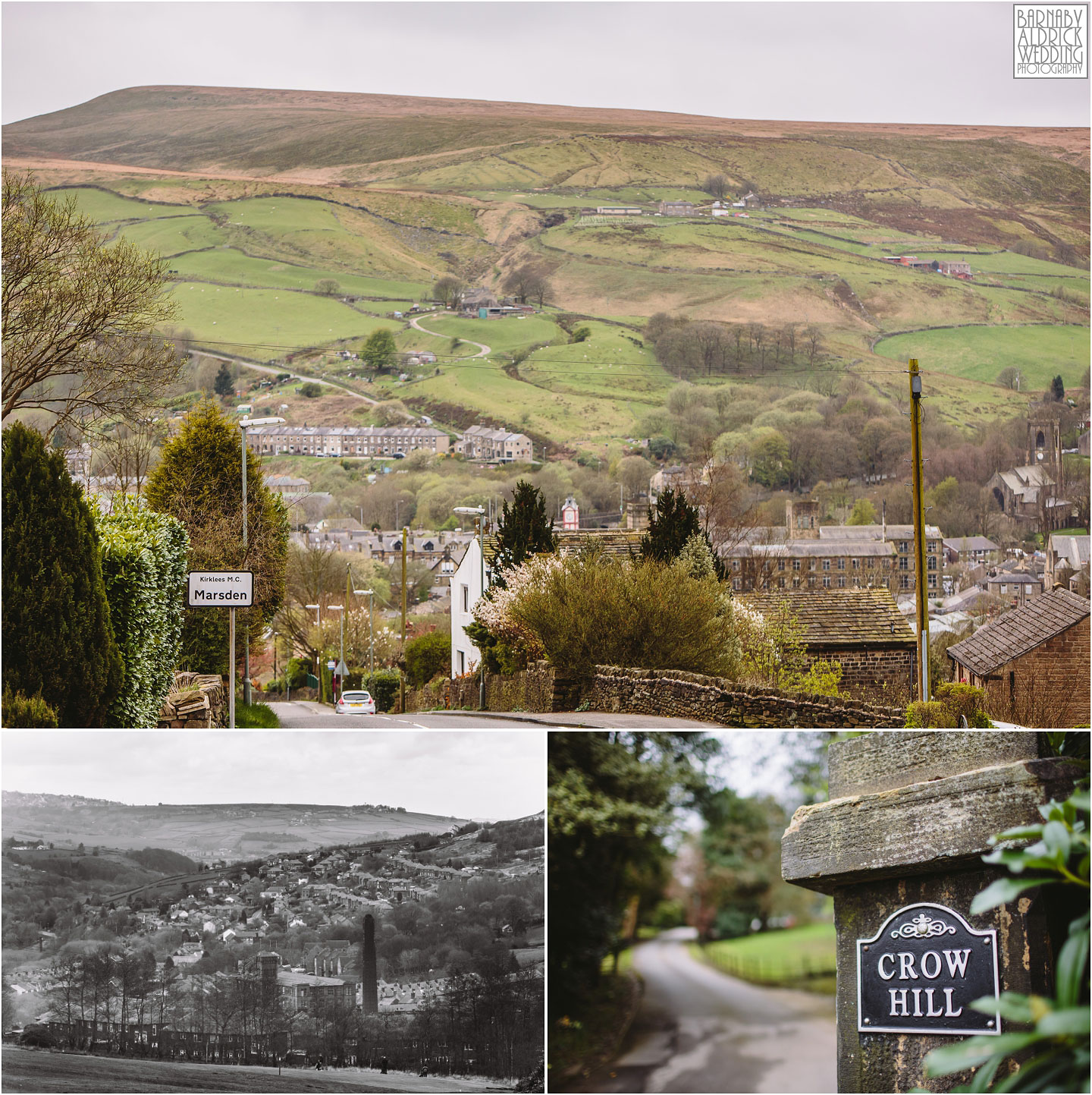 Crow Hill in Marsden in South Yorkshire, by Photographer Barnaby Aldrick
