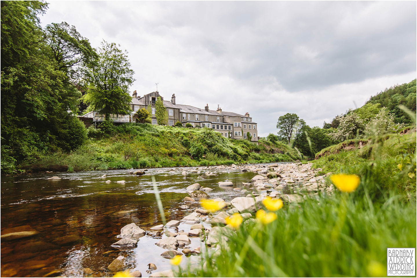 Summer wedding photography at the Inn at Whitewell; Clitheroe Wedding Photographer Lancashire; Lancashire Wedding photography; Barnaby Aldrick Wedding Photography