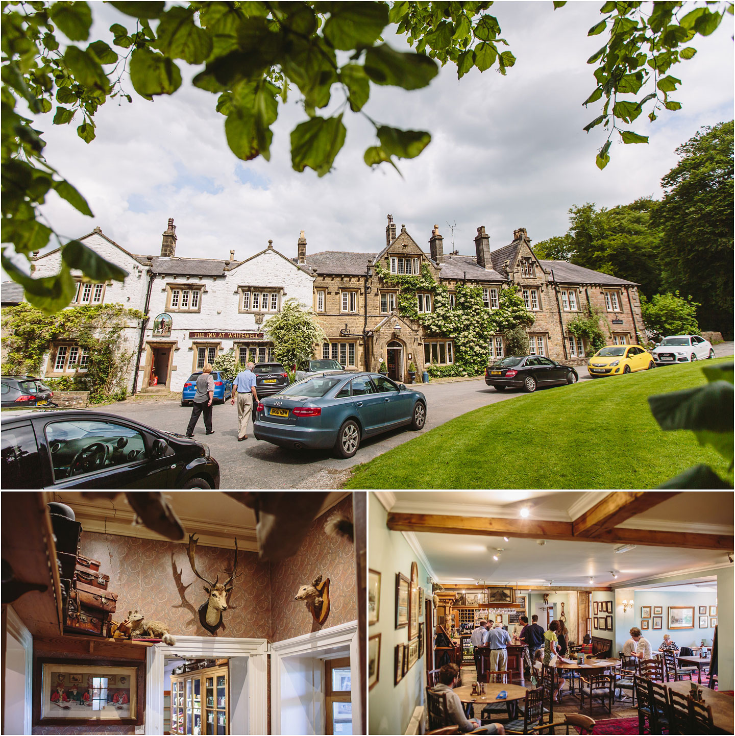 Summer wedding photography at the Inn at Whitewell; Clitheroe Wedding Photographer Lancashire; Lancashire Wedding photography; Barnaby Aldrick Wedding Photography