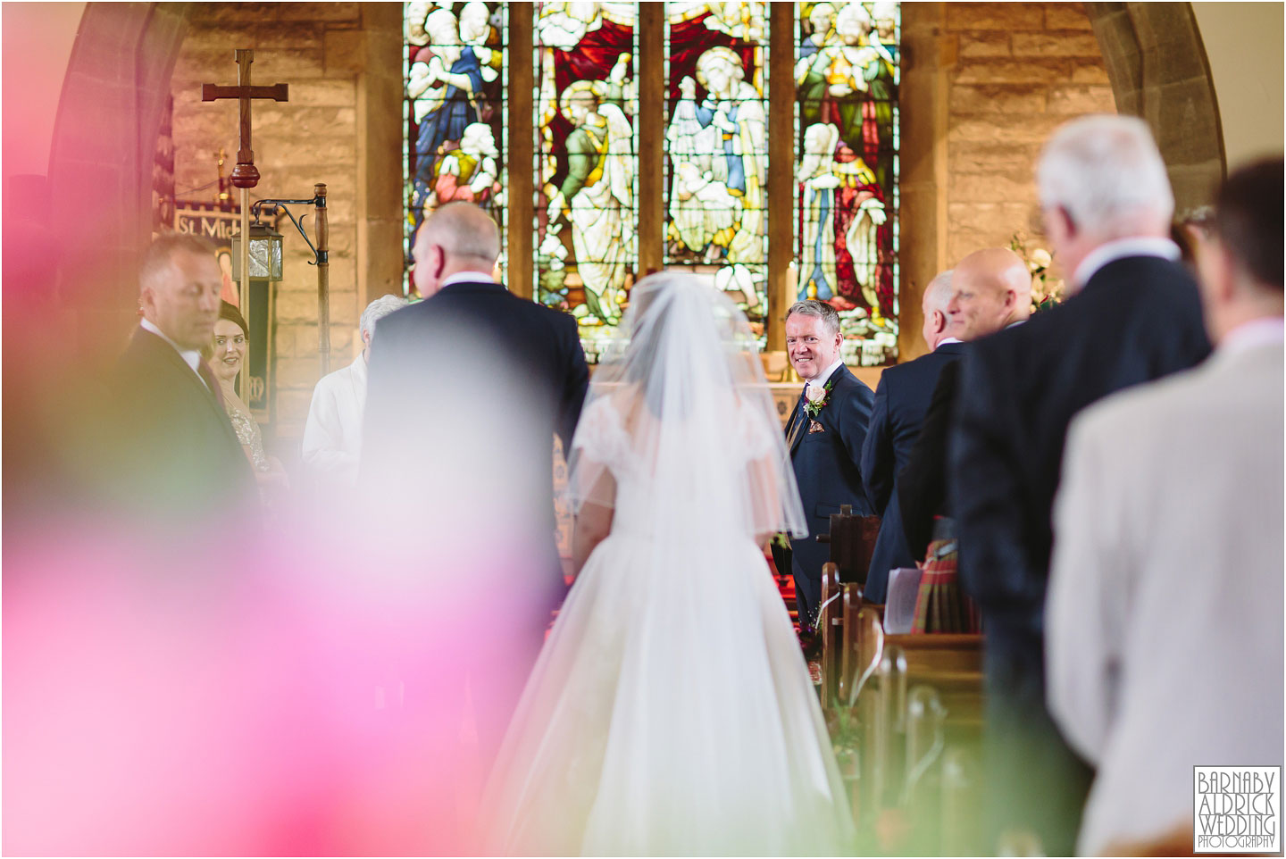 Summer wedding photography at the Inn at Whitewell; Clitheroe Wedding Photographer Lancashire; Lancashire Wedding photography; Barnaby Aldrick Wedding Photography