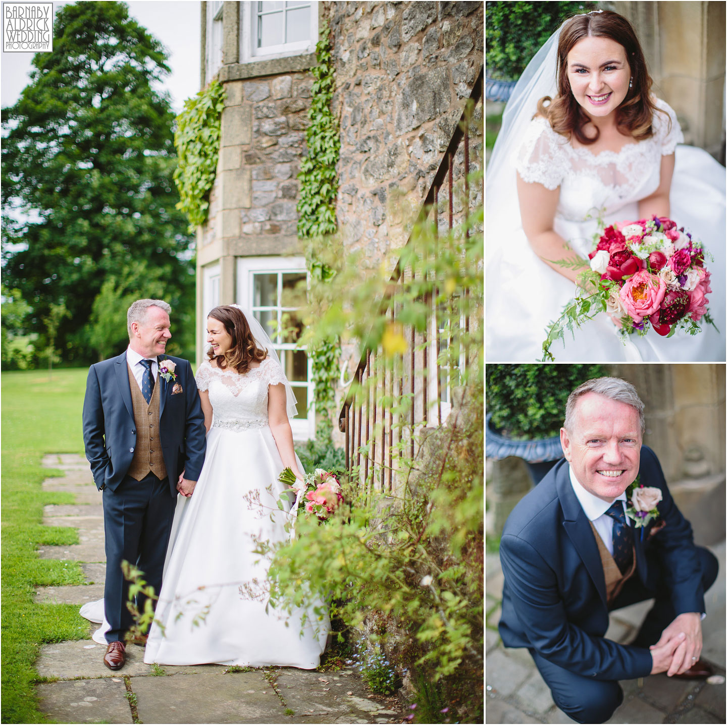 Summer wedding photography at the Inn at Whitewell; Clitheroe Wedding Photographer Lancashire; Lancashire Wedding photography; Barnaby Aldrick Wedding Photography