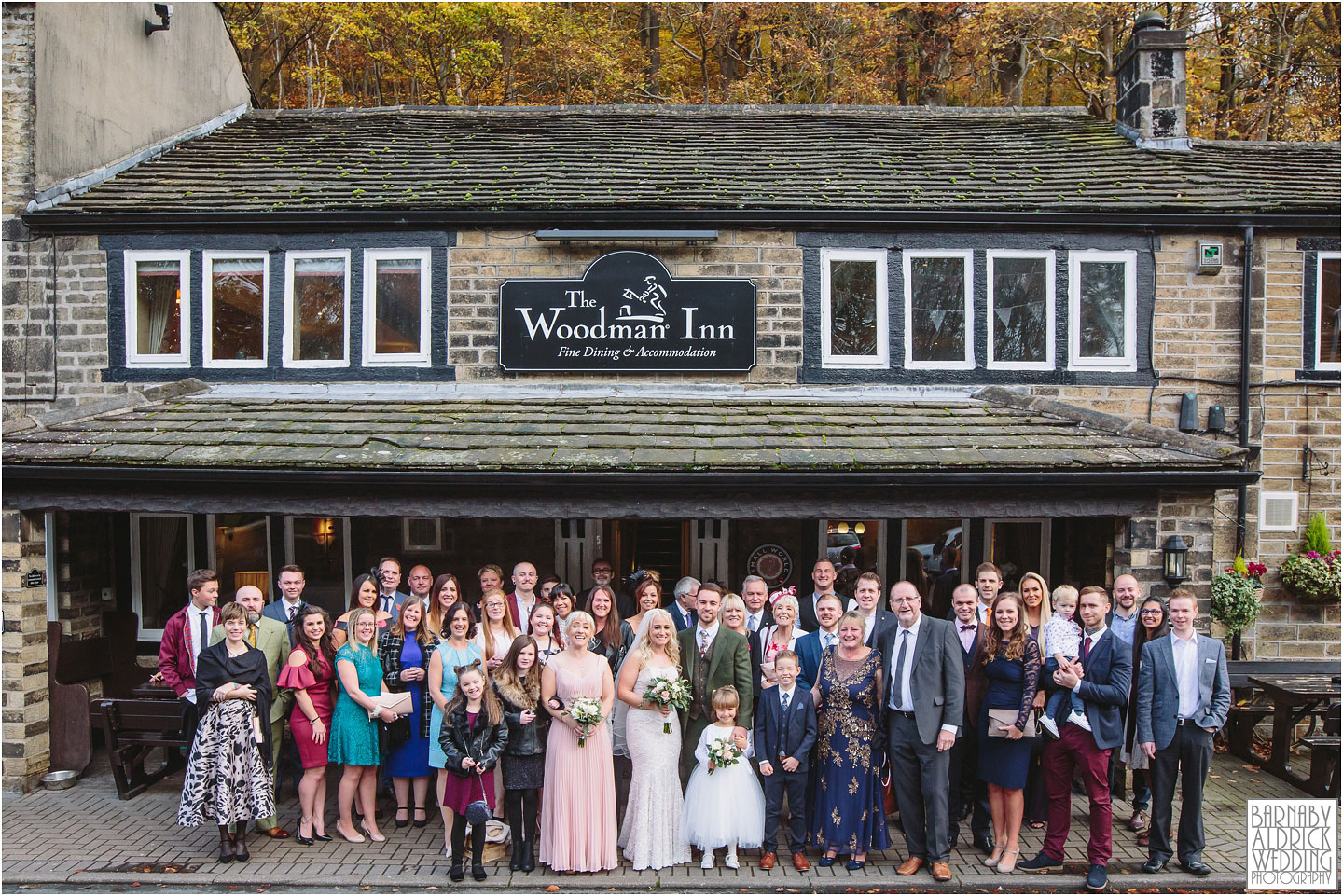 The Woodman Inn Thunderbridge Wedding Photography, Huddersfield Wedding Photographer, Barnaby Aldrick Wedding Photography, Yorkshire Wedding Photographer, The Woodman Inn Kirkburton Wedding