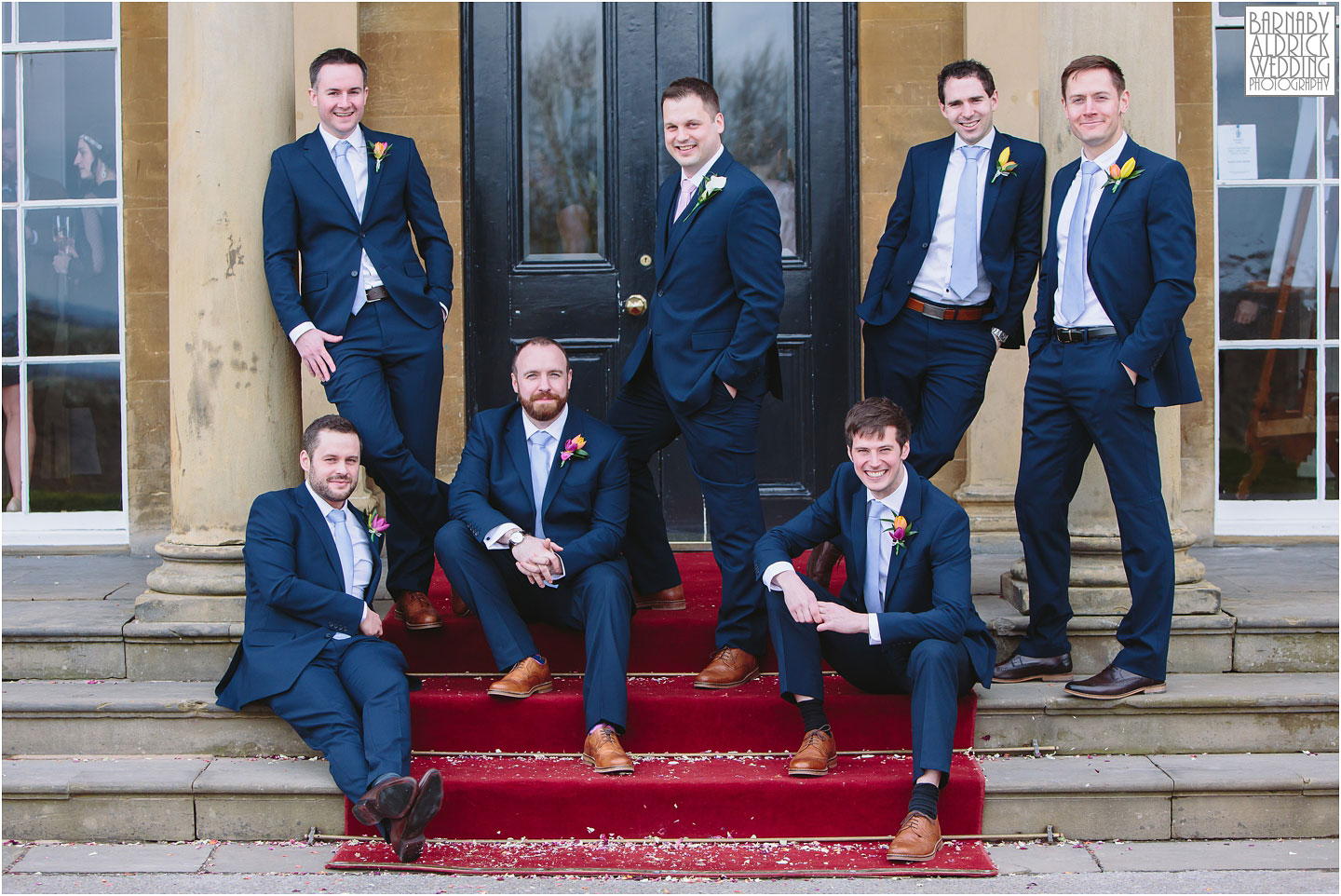 Yorkshire Photographer Barnaby Aldrick, Rudding Park Harrogate Wedding Photos, Spring Yorkshire Wedding Photos