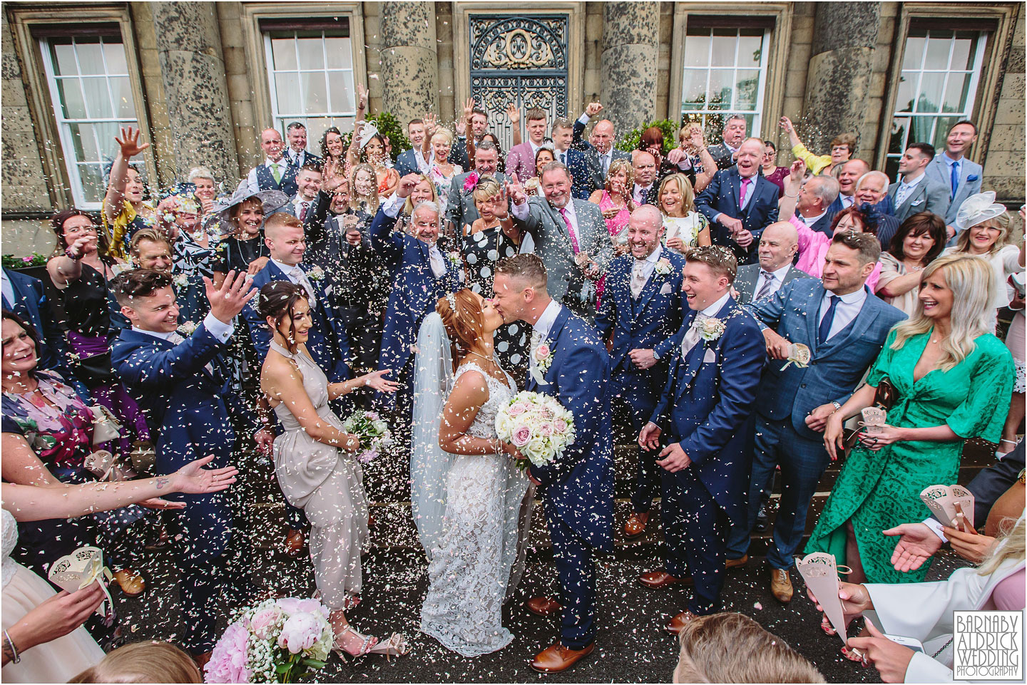 Denton Hall Wedding Photography, Wedding photos at Denton Hall in Yorkshire, Ilkley Wedding Photographer