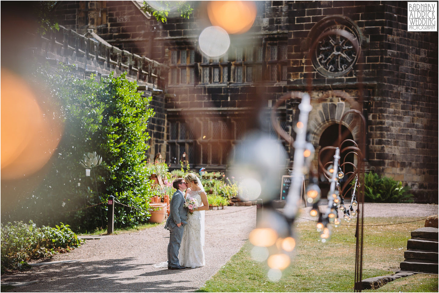 Gay wedding photography at East Riddlesden Hall in Yorkshire