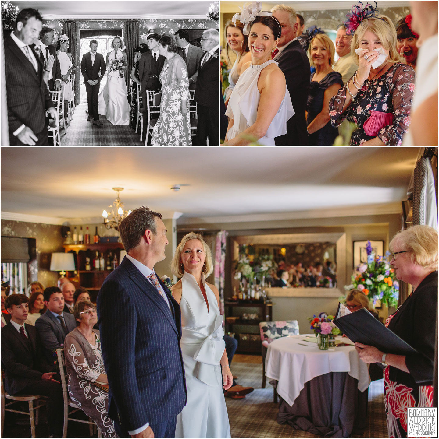 Wedding photos at The pheasant hotel in Harome in North Yorkshire