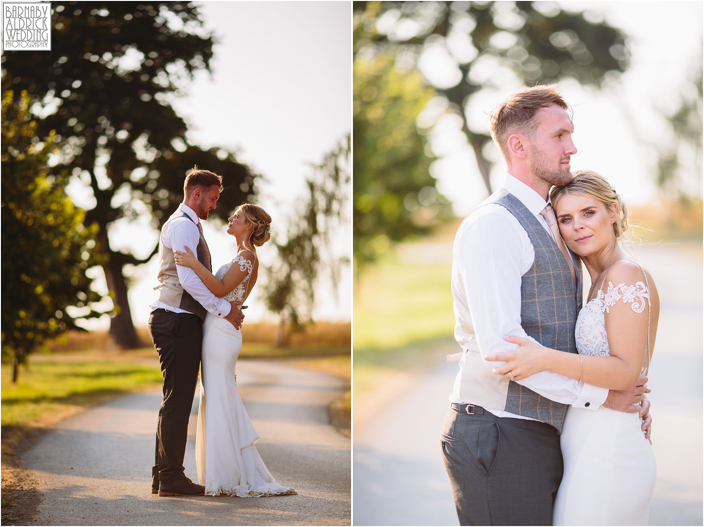 Wedding photography at Priory Cottages near Wetherby in Yorkshire