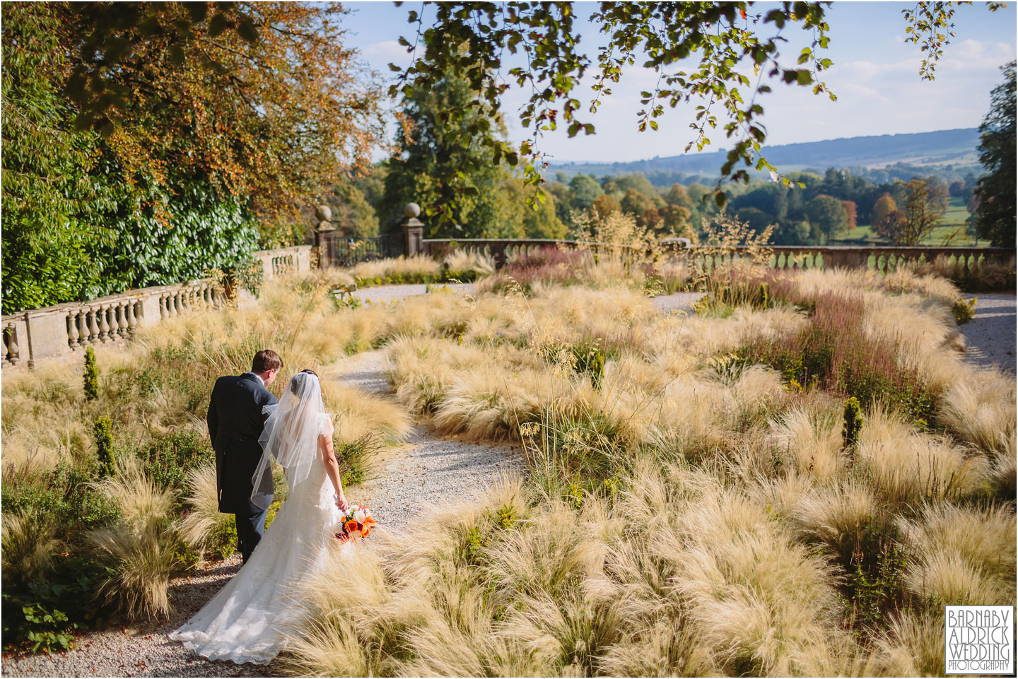 Wedding couple photos at Thornbridge Hall Derbyshire Wedding Photos, Thornbridge Hall Wedding Photography, Autumnal Derbyshire Wedding, Derbyshire Wedding Photographer