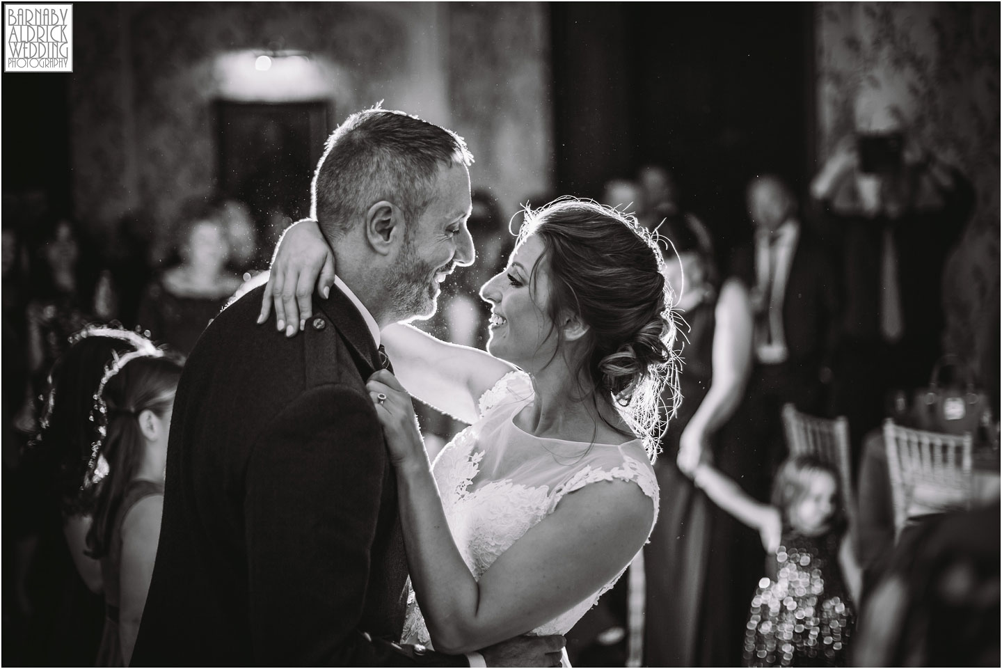 First dance at a wedding at Rowton Caste, Shropshire Wedding Photographer, Shrewsbury wedding venue, Amazing UK Castle Wedding