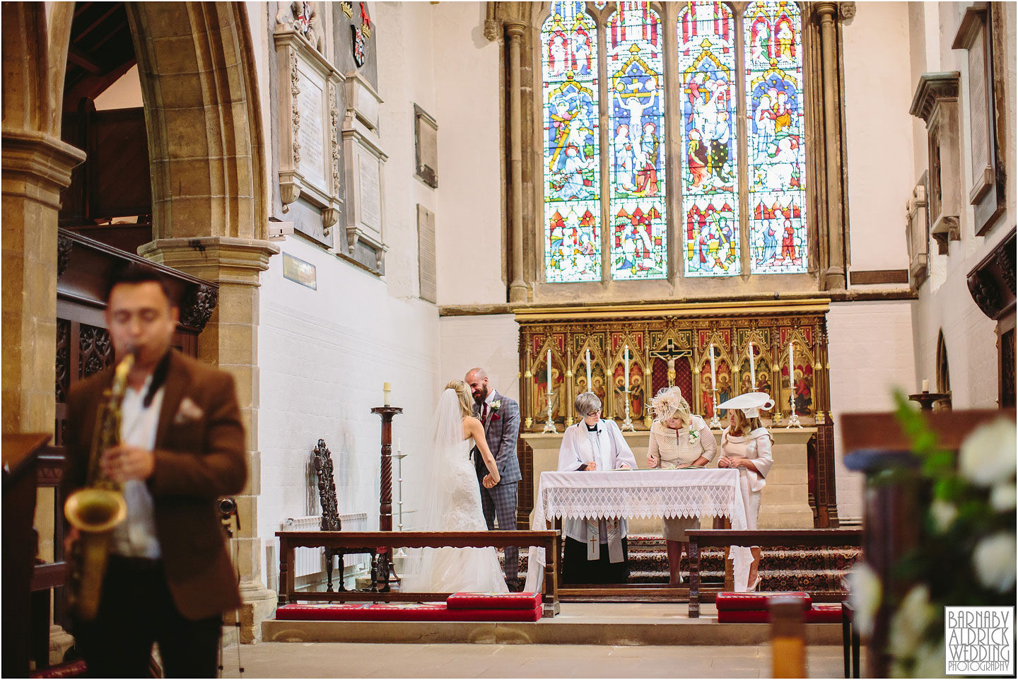 Wedding at the church in Bramham, Bowcliffe Hall Wedding Photos, Amazing Yorkshire Wedding Photos, Best Yorkshire Wedding Photos 2018